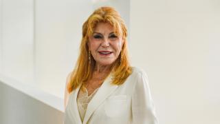 La baronesa Thyssen ha recibido un reconocimiento en Barcelona.