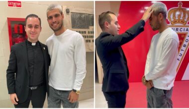 Carlos Alcaraz, bendecido por el cura más joven de España antes de las ATP Finals y la Copa Davis: "Un orgullo"