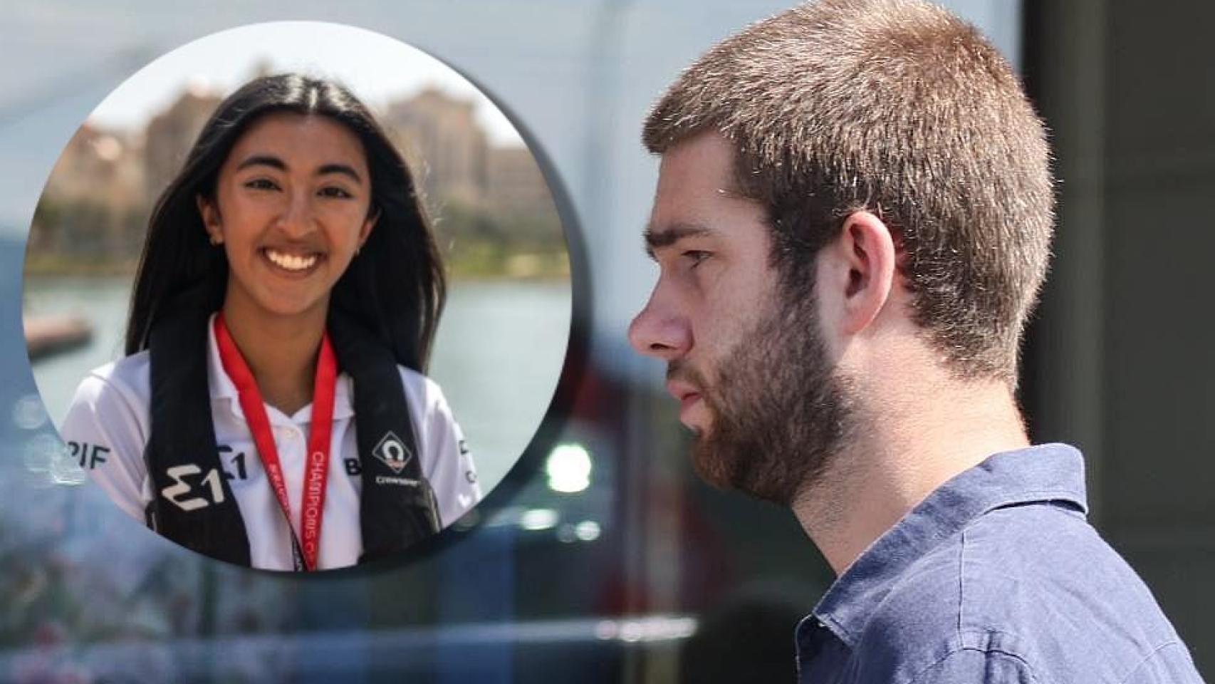 así es Sophia Khan, la joven de origen indio con la que se besa apasionadamente en Londres