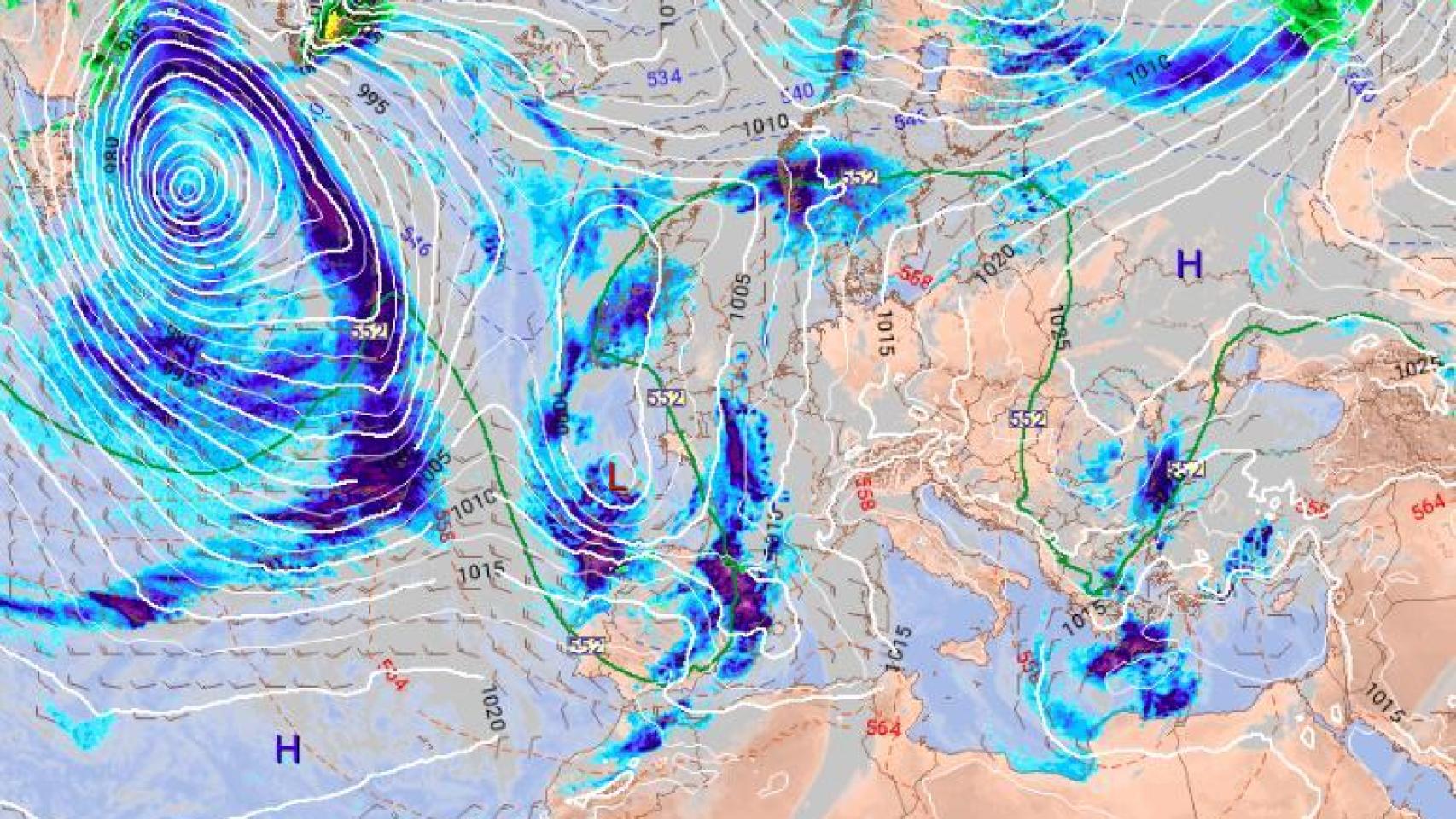 la Aemet alerta de hasta 15 ºC menos de temperatura en estas zonas de la Península