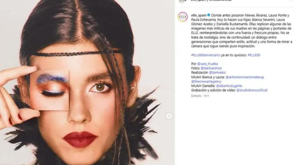 Bianca Severini para 'Elle'