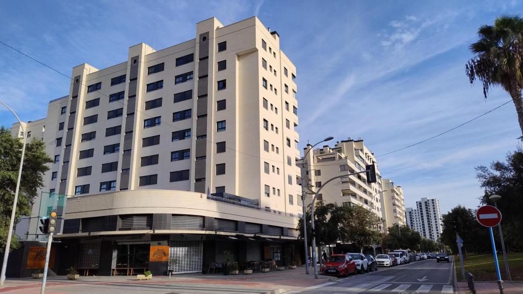 Edificio tipo en el PAU 5 de Alicante.