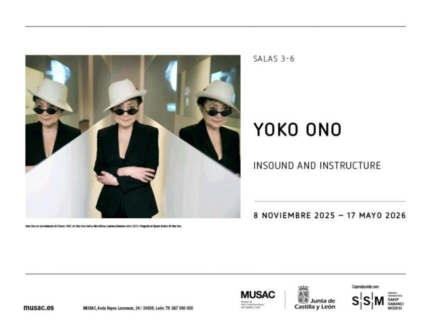 Yoko Ono en MUSAC.