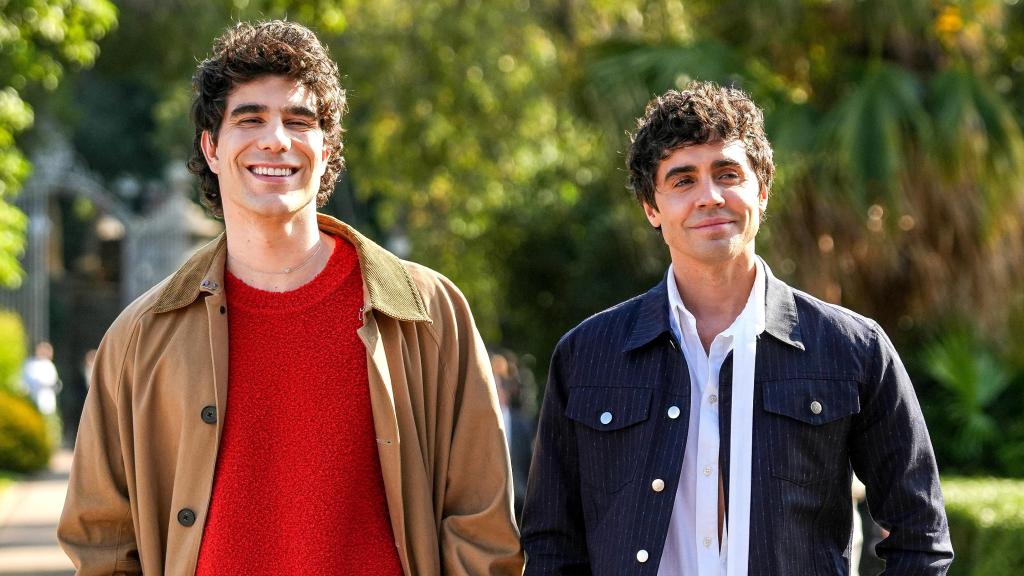 Javier Ambrossi junto a su hoy expareja sentimental, Javier Calvo, en una imagen de archivo.