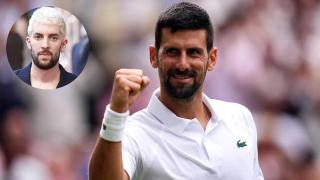 Novak Djokovic y David Broncano, en un fotomontaje
