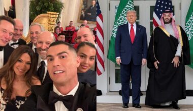 Cristiano, la estrella de la cena de gala por Bin Salman en la Casa Blanca que conquistó a Trump: "Mi hijo te admira"