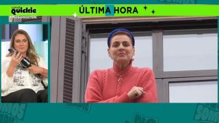 Carlota Corredera habla en directo en 'No somos nadie' con Antonia Dell'Atte.