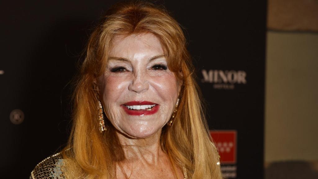 Carmen Cervera en unos premios celebrados en Madrid el pasado septiembre.