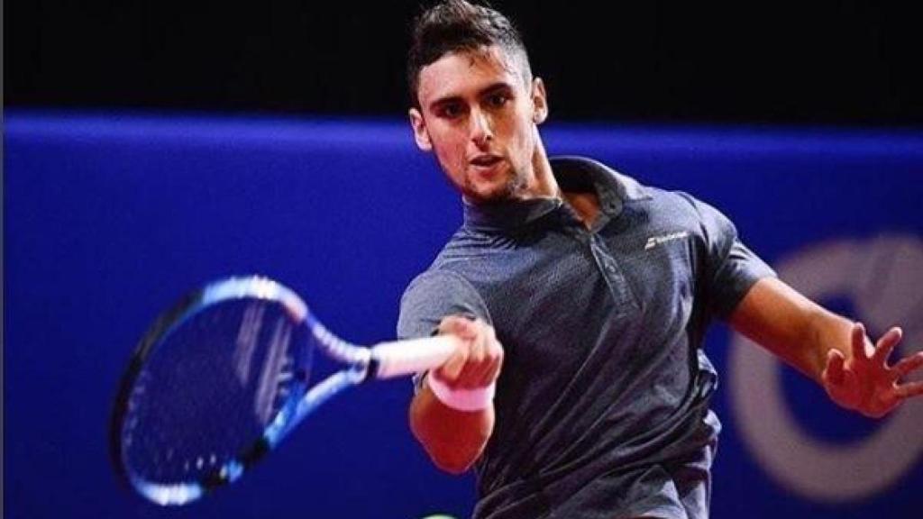 Carlos Taberner, en el torneo de Montpellier