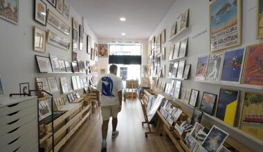 La galería inspirada en la primera ilustradora profesional vasca