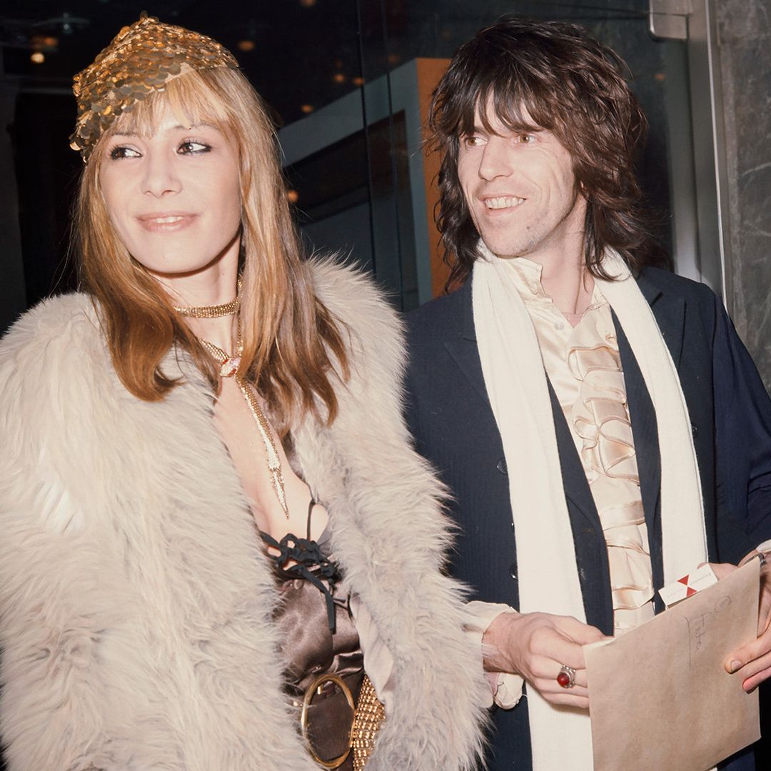Anita Pallenberg y Keith Richards