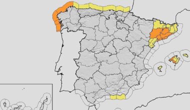 Cataluña y Galicia en alerta naranja: lluvias torrenciales, granizo, viento y olas de 7 metros