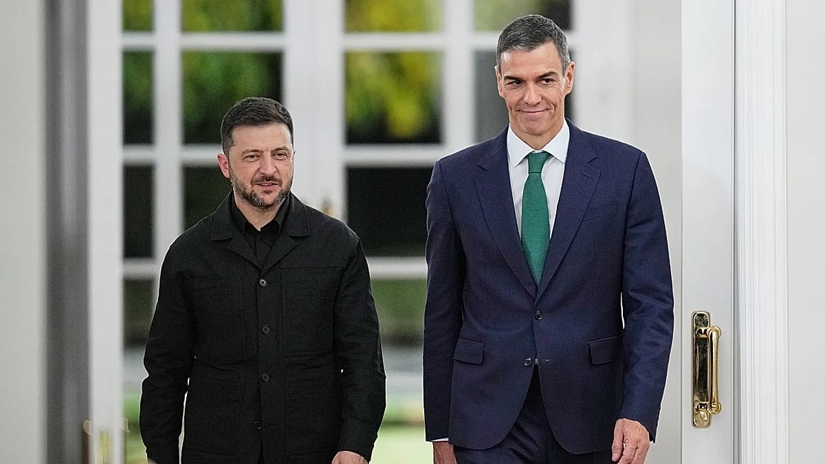 Sánchez anuncia una partida de más de 800 millones para ayudar a Ucrania