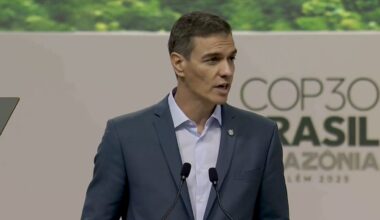 Pedro Sánchez: "El cambio climático ha matado a más de 20.000 personas en España en cinco años"