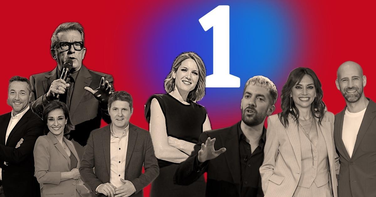 La 1 de TVE registra su mejor octubre en 14 años y se queda a un punto porcentual de Antena 3, líder del mes