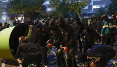 La izquierda evita condenar la vuelta de la 'kale borroka' a las calles de Pamplona