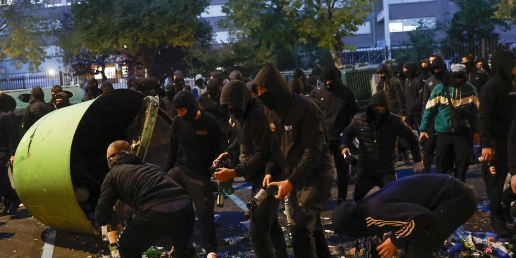 La izquierda evita condenar la vuelta de la 'kale borroka' a las calles de Pamplona