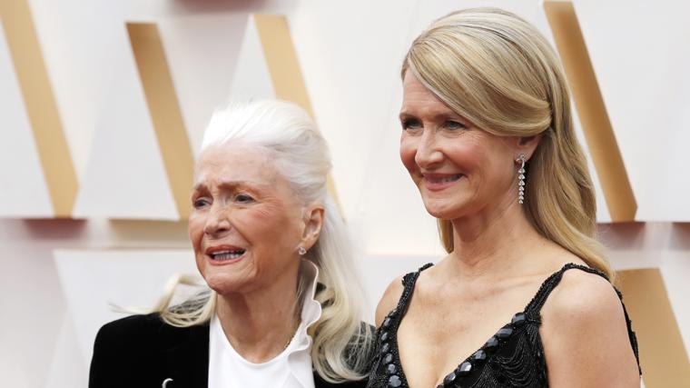 Diane Ladd junto a su hija, Laura Dern.