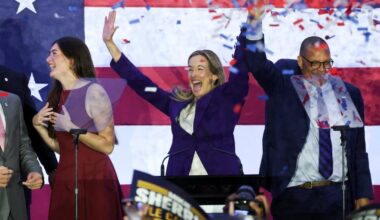 De Nueva Jersey a California, un varapalo para Trump en el aniversario de su victoria