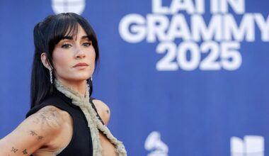 Los looks más impactantes de la alfombra roja de los Latin Grammy 2025