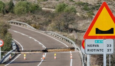 La borrasca Claudia deja en Andalucía 1.400 incidencias y siete carreteras cortadas por daños