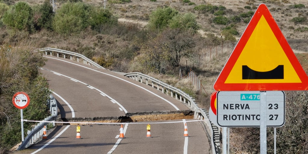 La borrasca Claudia deja en Andalucía 1.400 incidencias y siete carreteras cortadas por daños