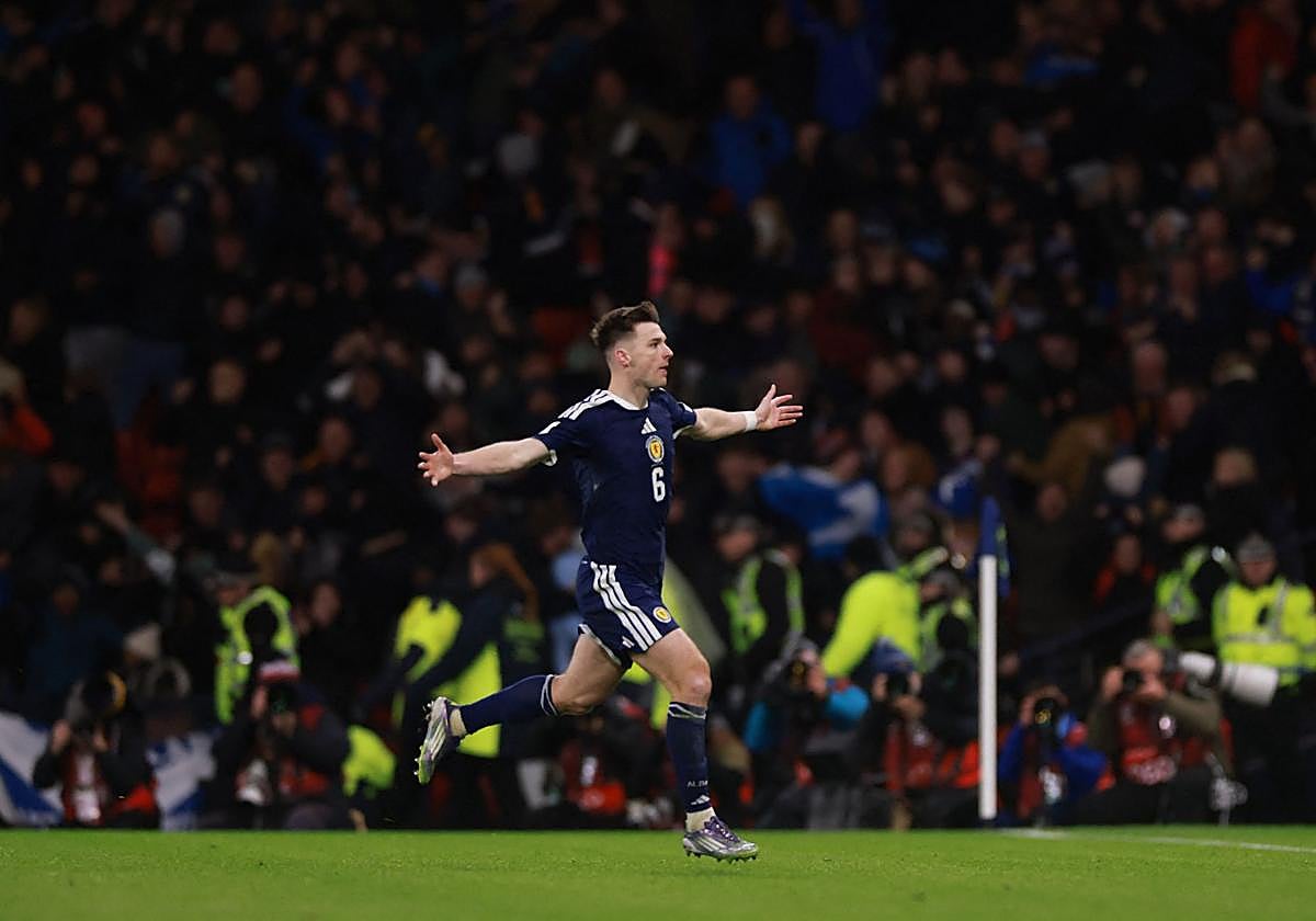 Kieran Tierney, héroe de Escocia para volver a un Mundial 28 años después: «La mejor sensación de mi vida»