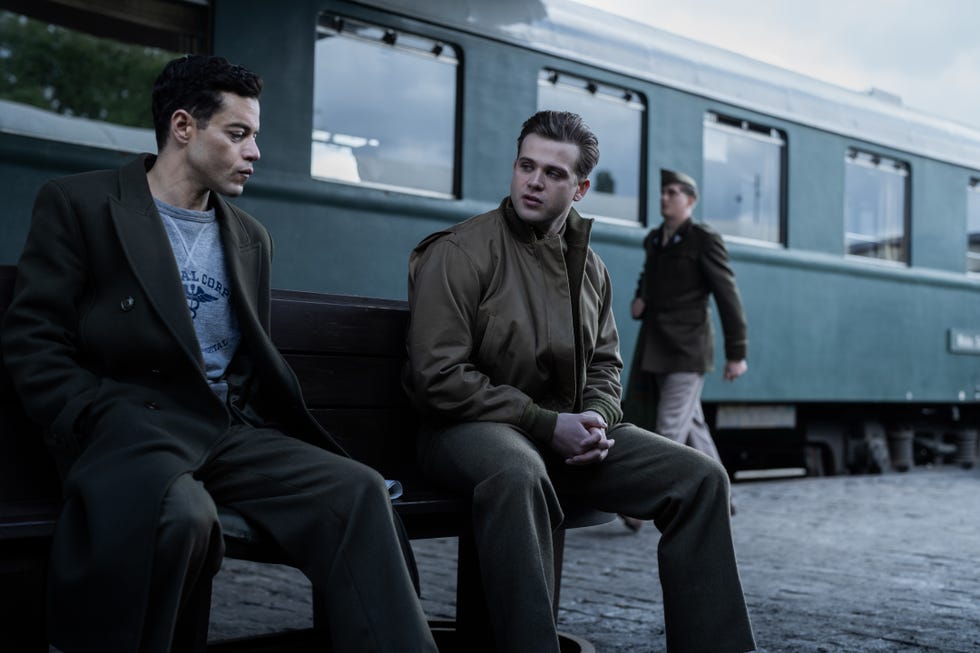 rami malek leo woodall en nuremberg