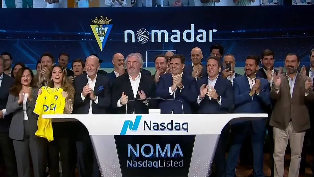 Golazo del Cádiz en su primer día de cotización en el Nasdaq - Expansión