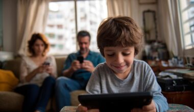 Estudio revela que el exceso de tiempo frente a pantallas aumenta riesgos cardiovasculares en niños