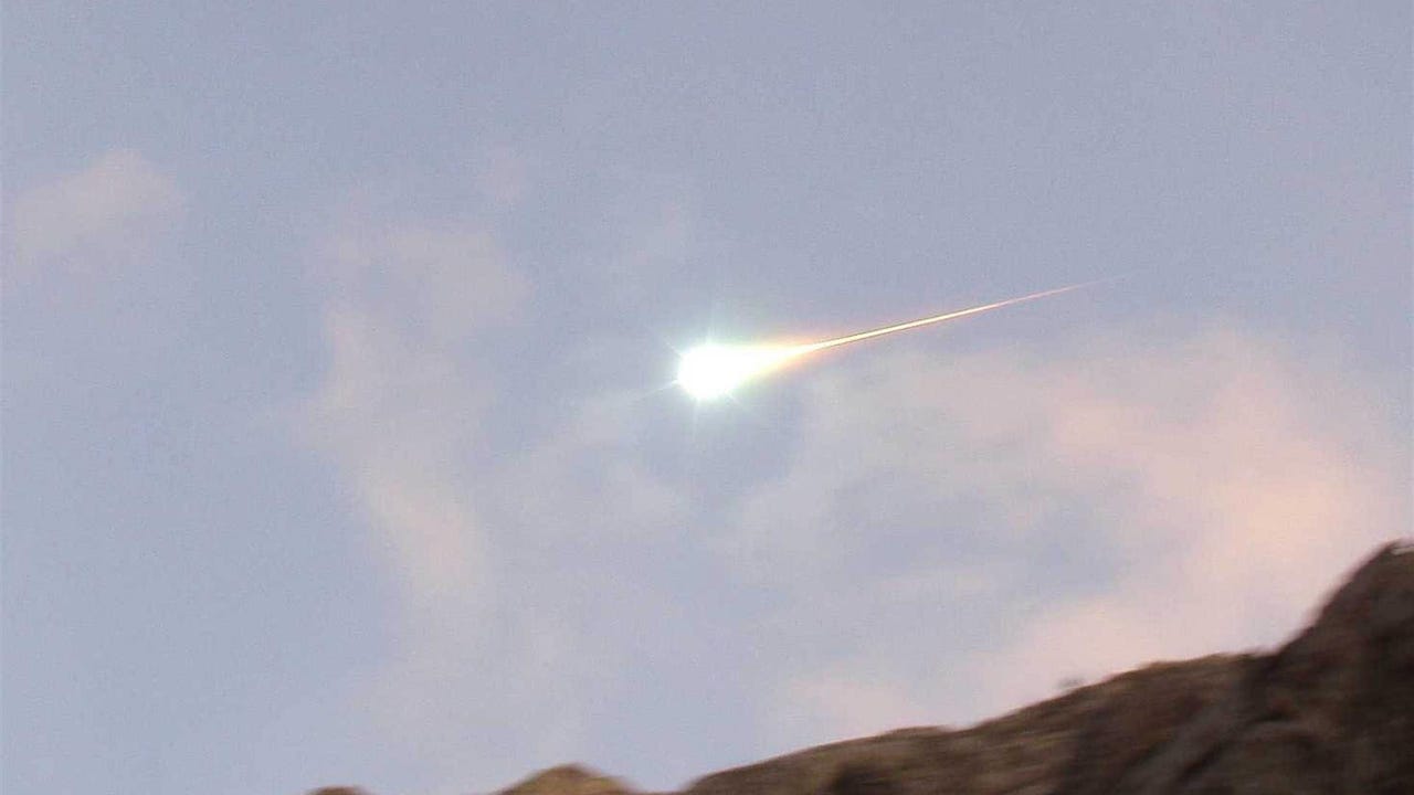 Una bola de fuego más luminosa que la luna llena es detectada en Toledo y Sevilla