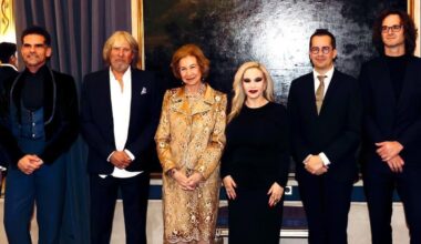 La gran noche de la reina Sofía, con Álex González y José Mercé, entre otros, y una emotiva dedicatoria de Alaska