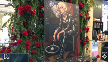 Julio Romero de Torres viste los escaparates de Córdoba en el 150 aniversario de su nacimiento