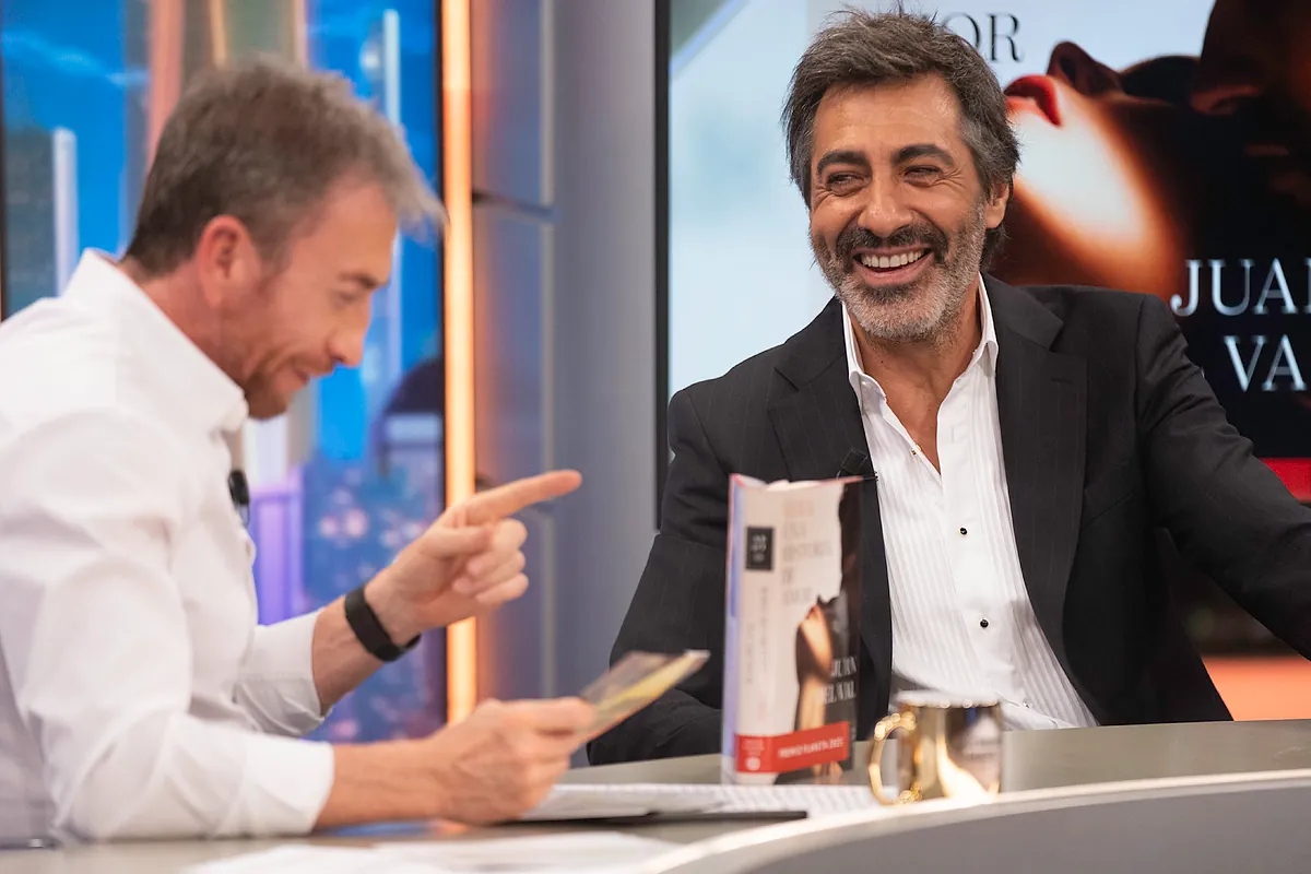 Juan del Val (y Pablo Motos), sin freno: "Estabas en la mierda y ahora estás hablando del Premio Planeta" - El Mundo