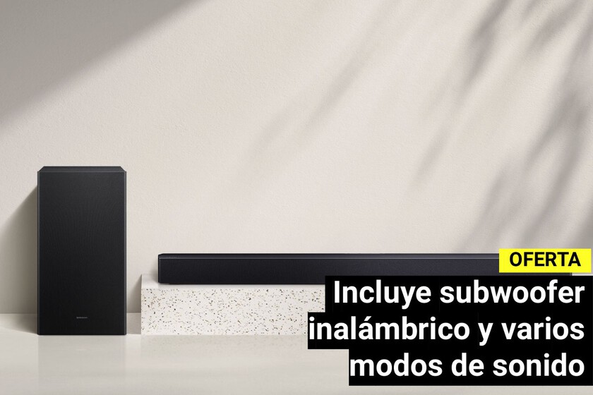 incluye subwoofer inalámbrico y tecnología Dolby