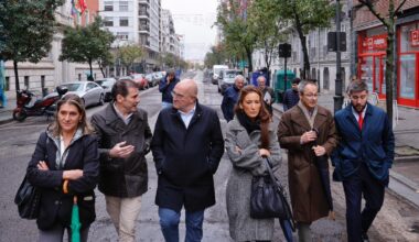 El Ayuntamiento activa ayudas directas para apoyar a los comercios de la calle Gamazo afectados por las obras de abastecimiento y saneamiento
