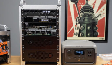 tener un rack de servidores