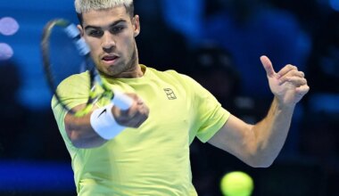 Alcaraz - Musetti: horario y dónde ver en TV el partido de las ATP Finals - El Mundo