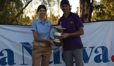 Pedro Mascotena y Jimena Marín Rahe, los campeones de la 84° Copa Palihue