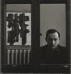 Pierre Soulages en su taller, en el 11 bis de la Rue Schoelcher. Paris, 1953