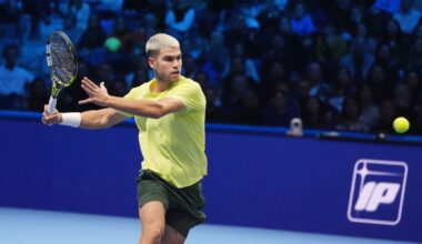 La carambola que dejaría a Alcaraz eliminado de las Nitto ATP Finals y posiblemente sin número uno del mundo