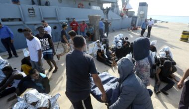 Cuarenta y dos migrantes "presuntamente" murieron en un naufragio frente a las costas libias