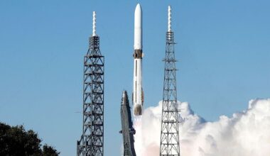 El cohete New Glenn despega en su primer lanzamiento comercial a Marte