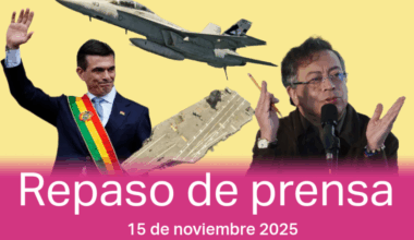 Un portaaviones reaviva tensiones: Colombia rompe con Washington, mientras Bolivia retoma relaciones con EE.UU.