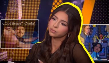 Memes y video reviven el incómodo momento entre Ángela Aguilar y Christian Nodal en los Grammy