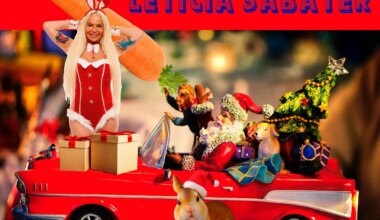 El nuevo villancico de Leticia Sabater: "Solo quiero un regalo, que me traigan un buen rabo. De conejita, gordo y peludo" - El Mundo