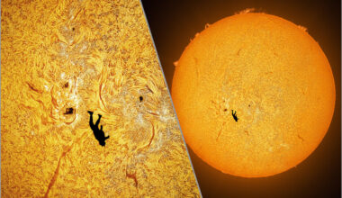 así se hizo la foto "imposible" del hombre cayendo en el Sol