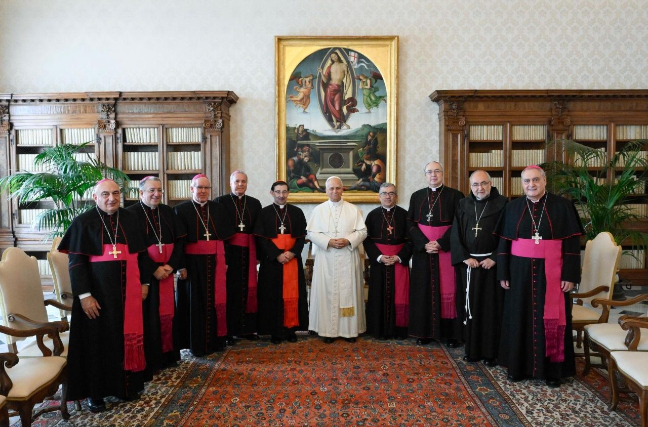 Encuentro de León XIV con los obispos españoles