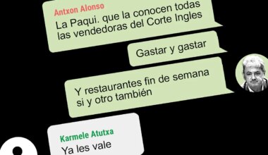 El elevado tren de vida de Santos Cerdán y su mujer: "A Paqui la conocen todas las vendedoras del Corte Inglés" - El Mundo