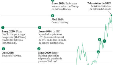 "Miedo extremo" en Bitcoin, que ha perdido todo lo ganado en el año: ¿estamos ante el inicio de otro criptoinvierno? - El Mundo